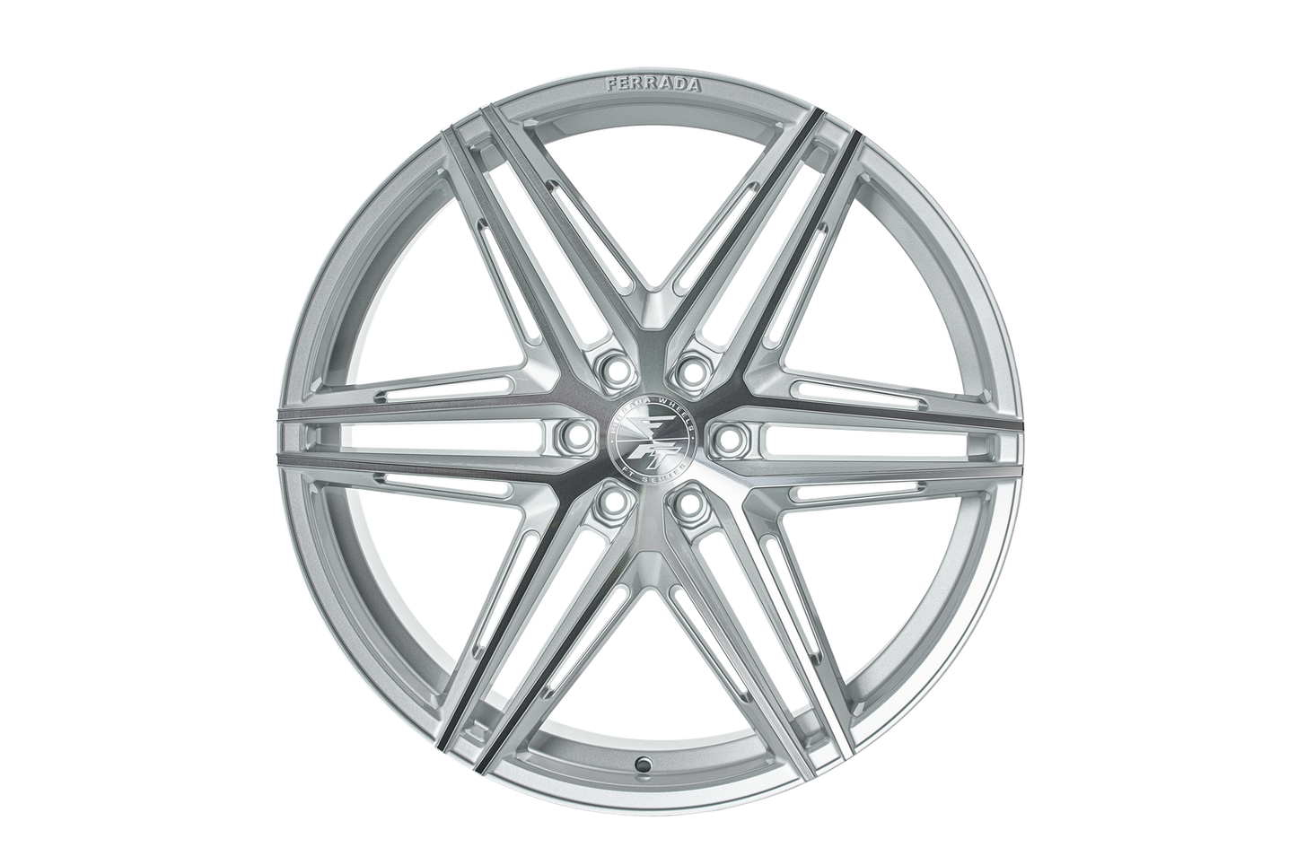 FERRADA WHEELS FT4 24X10 6X135 FORD F150 04-26 MACHINE SILVER