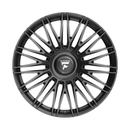 FITTIPALDI WHEELS FS369 24X10 6X135 +30 OFFSET GLOSS BLACK FORD F150 04-26