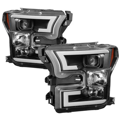 SPYDER SIGNATURE PROJECTOR HEADLIGHTS FORD F150 15-17