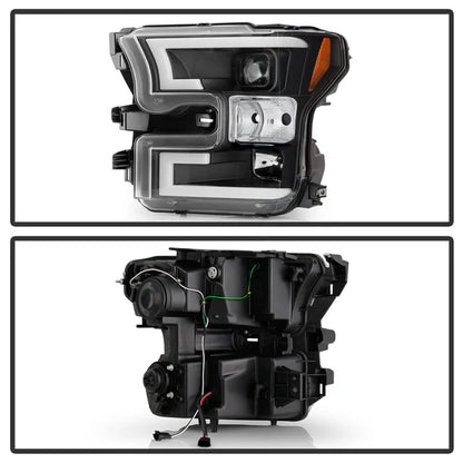 SPYDER PLATINUM LED HEADLIGHTS FORD F150 15-17