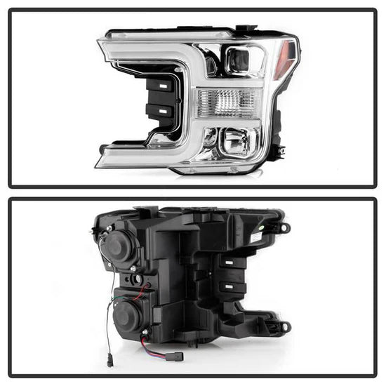 SPYDER SIGNATURE PROJECTOR HEADLIGHTS FORD F150 18-19