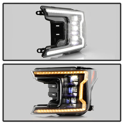 SPYDER APEX LED HEADLIGHTS FORD F150 18-20