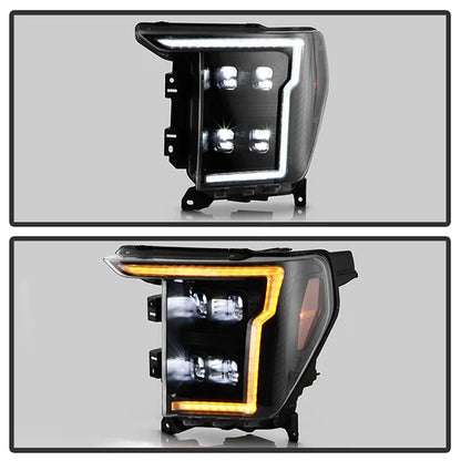 SPYDER APEX LED HEADLIGHTS FORD F150 21-23