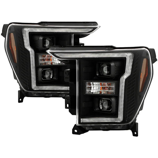 SPYDER SIGNATURE PROJECTOR HEADLIGHTS FORD F150 21-23