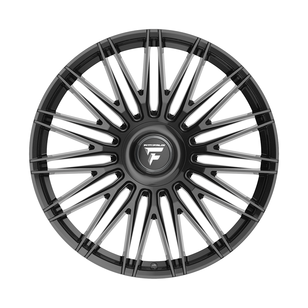 FITTIPALDI WHEELS FS369 26X10 6X135 +30 OFFSET GLOSS BLACK FORD F150 04-26