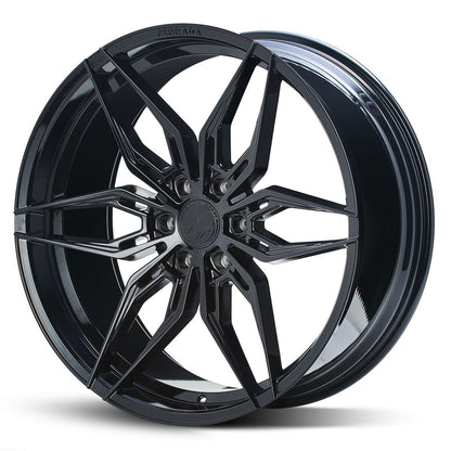 FERRADA WHEELS FT5 22X9.5 6X135 FORD F150 04-26 GLOSS BLACK