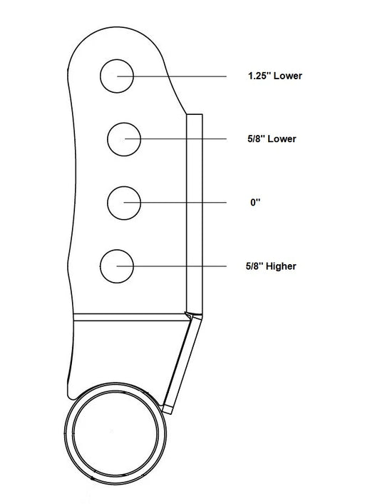 RIDETECH REAR SHACKLES 2015-2026 FORD F150 2WD/4WD