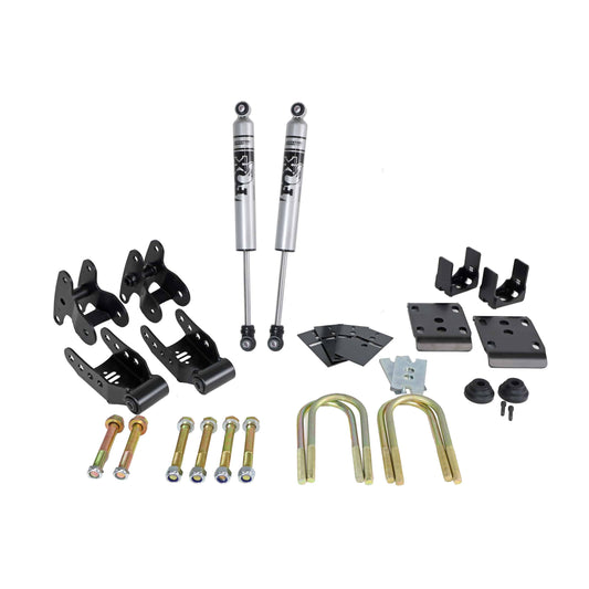RIDETECH REAR 5.5" LOWERING KIT W/ ADVENTURE SERIES SHOCKS 2015-2026 FORD F150 2WD/4WD