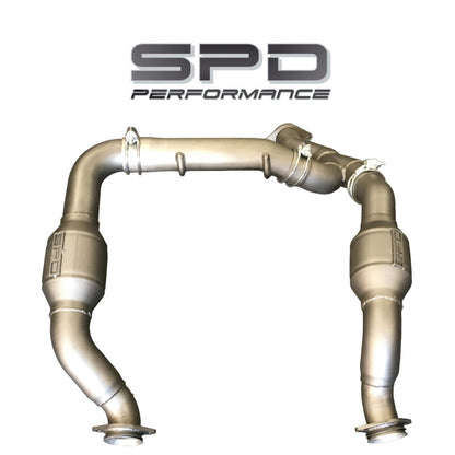 SPD PERFORMANCE 15-20 FORD F150 2.7L ECOBOOST CATTED DOWNPIPE