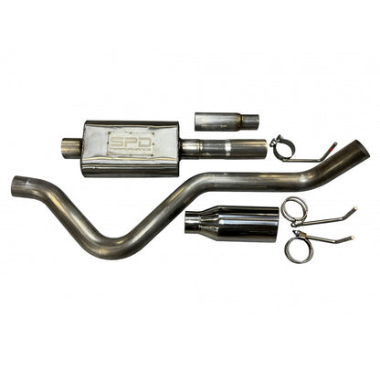 SPD PERFORMANCE 21-25 FORD F-150 2.7L 3.5L 5.0L GX SERIES STAINLESS 3" SINGLE EXIT CATBACK EXHAUST
