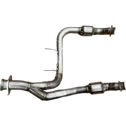 SPD PERFORMANCE 15-20 FORD F150 5.0L V8 304 STAINLESS CATTED Y PIPE