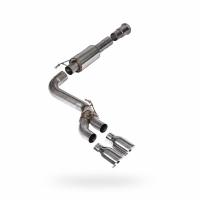 MILLTEK ROAD+ CAT BACK EXHAUST DUAL SIDE EXIT FORD F150 21+ 5.0L V8
