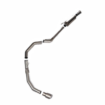MILLTEK ROAD+ CAT BACK EXHAUST SINGLE REAR EXIT FORD F150 21+ SINGLE CAB 5.0L V8