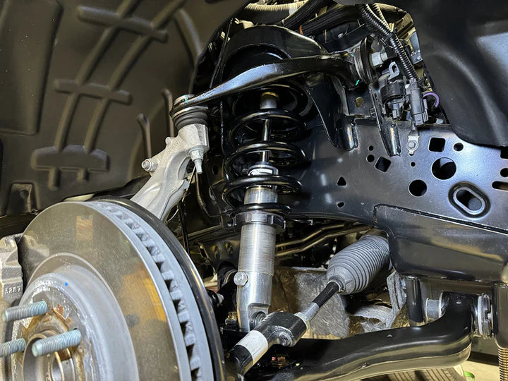 SUSPENSION ENGINEERING F150 FRONT COILOVER CONVERSION BRACKETS (3" DROP) 2015-2024 (2WD & 4WD)