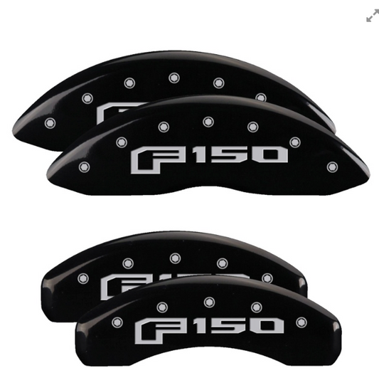 MGP BRAKE CALIPER COVERS FORD F150 LOGO F150 21+ FRONT & REAR SET
