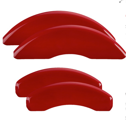 MGP CLASSIC BRAKE CALIPER COVERS NO ENGRAVING FORD F150 21+ FRONT & REAR SET