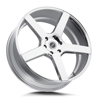 STRADA WHEELS PERFETTO 22X9.5 6X135 +24 CHROME FORD F150 04-26