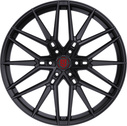 TIS MOTORSPORTS 506B 22X10 6X135 +24 OFFSET GLOSS BLACK FORD F150 04-26