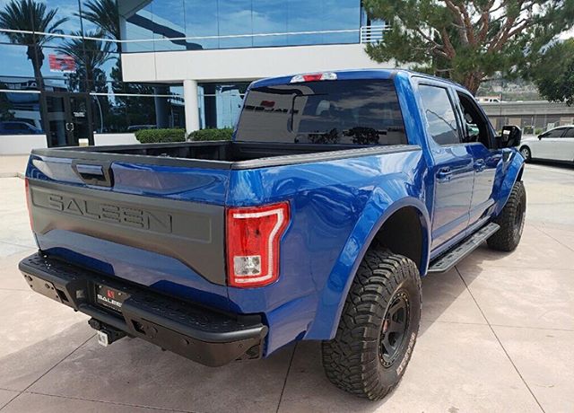 SALEEN PERFORMANCE RAISED LETTER TAILGATE APPLIQUE PANEL FORD F150 15+