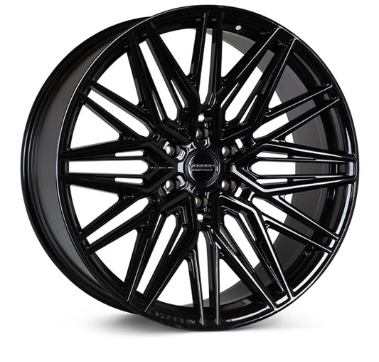 VOSSEN HF6-5 26X10 6X135 +35 OFFSET FORD F150 04-26 GLOSS BLACK
