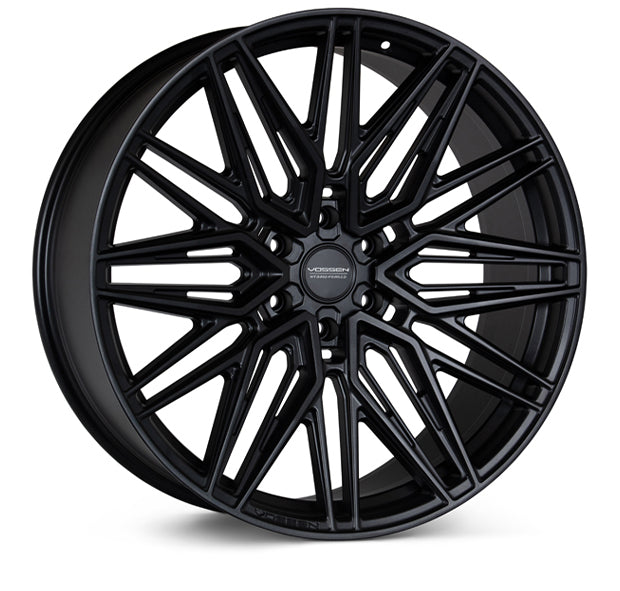 VOSSEN HF6-5 26X10 6X135 +35 OFFSET FORD F150 04-26 SATIN BLACK