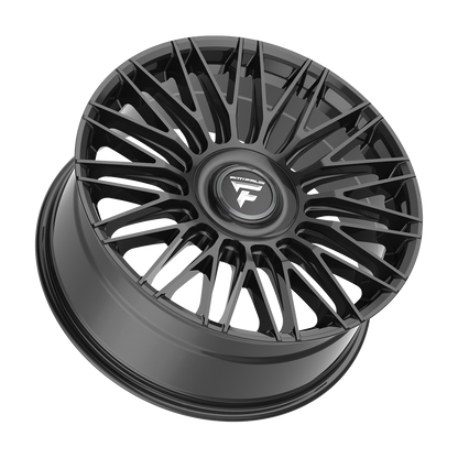FITTIPALDI WHEELS FS369 22X9.5 6X135 +25 OFFSET GLOSS BLACK FORD F150 04-26