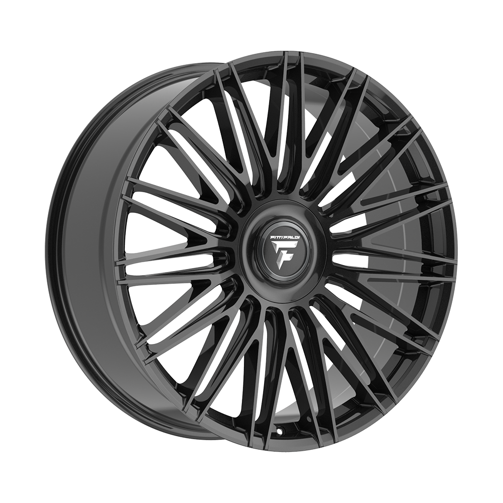 FITTIPALDI WHEELS FS369 26X10 6X135 +30 OFFSET GLOSS BLACK FORD F150 04-26