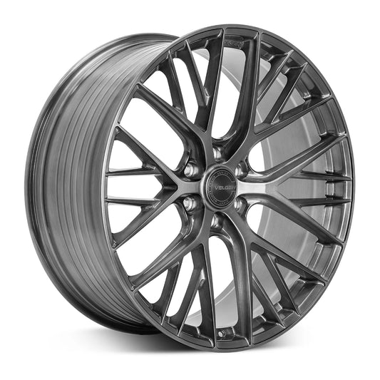 VELGEN WHEELS VFF-12 24X10 6X135 +30 OFFSET BRUSHED TITANIUM FORD F150 2015+