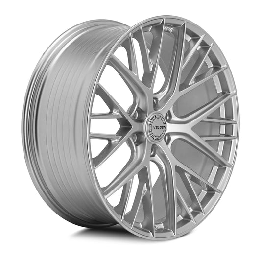 VELGEN WHEELS VFF-12 22X10 6X135 +30 OFFSET GLOSS SILVER FORD F150 2015+