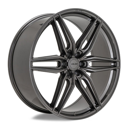VELGEN WHEELS VFF-6 24X10 6X135 +30 OFFSET GLOSS GUNMETAL FORD F150 2015+