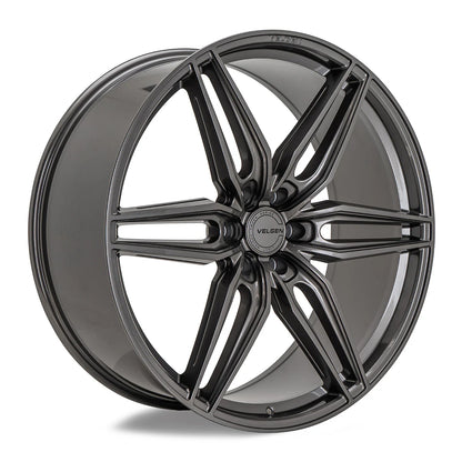 VELGEN WHEELS VFF-6 22x10 6X135 +38 OFFSET GLOSS GUNMETAL FORD F150 21+