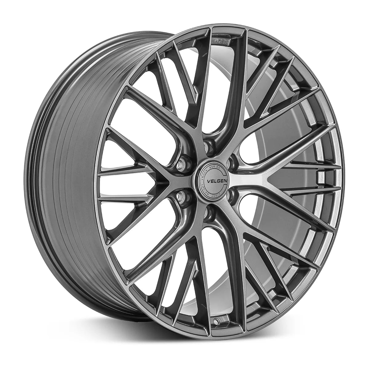 VELGEN WHEELS VFF-12 24X10 6X135 +30 GLOSS GUNMETAL COMPLETE SET FORD F150 15-20