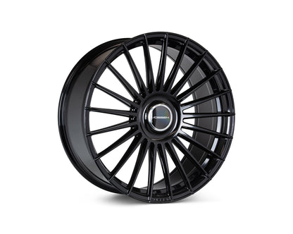 VOSSEN HF-8 24X10 6X135 +25 OFFSET FORD F150 15+ GLOSS BLACK