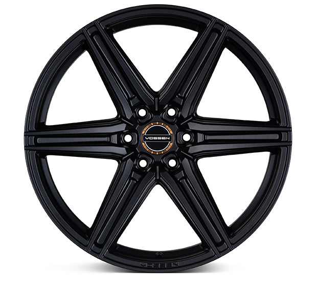 VOSSEN HF6-2 22X9.5 6X135 +20 OFFSET FORD F150 04-26 GLOSS BLACK