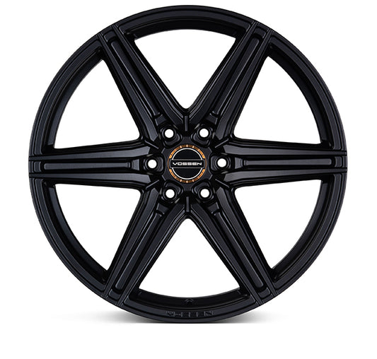 VOSSEN HF6-2 24X10 6X135 +25 OFFSET FORD F150 04-26 SATIN BLACK