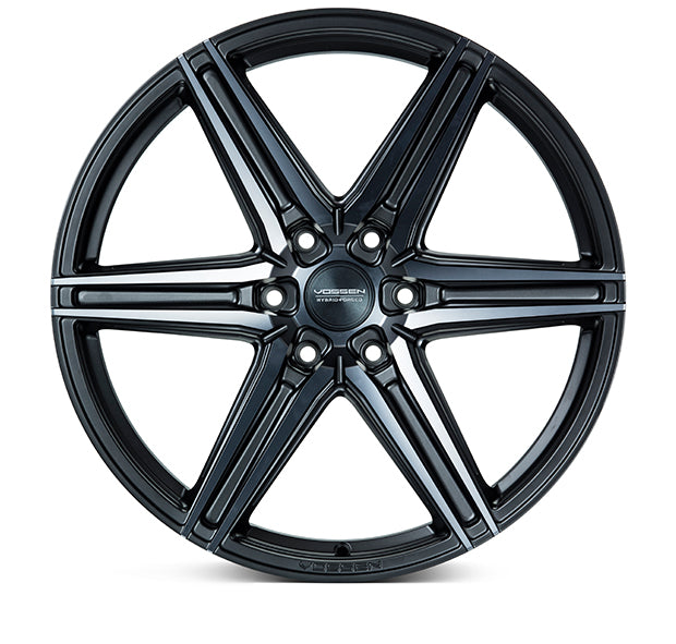 VOSSEN HF6-2 22X9.5 6X135 +20 OFFSET FORD F150 04-26 TINTED MATTE GUNMETAL