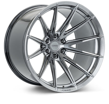VOSSEN HFX-2 22X12 6X135 -44 OFFSET FORD F150 04-26 HYPER GUNMETAL