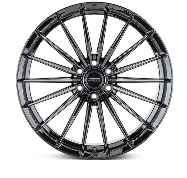VOSSEN HFX-4 22X12 6X135 -44 OFFSET FORD F150 04-26 GLOSS BLACK
