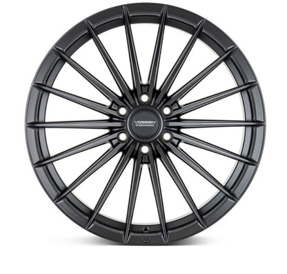 VOSSEN HFX-4 22X12 6X135 -44 OFFSET FORD F150 04-26 SATIN BLACK
