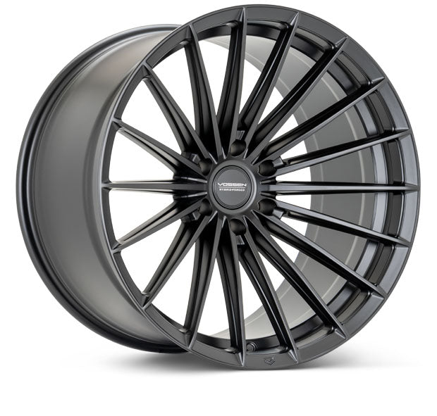 VOSSEN HFX-4 22X12 6X135 -44 OFFSET FORD F150 04-26 SATIN BLACK
