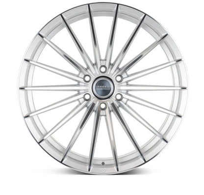 VOSSEN HFX-4 24X10 6X135 +35 OFFSET FORD F150 04-26 SILVER POLISHED