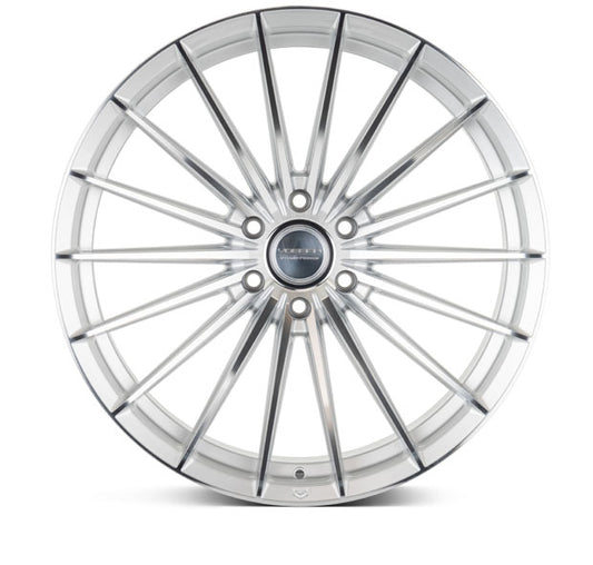 VOSSEN HFX-4 22X12 6X135 -44 OFFSET FORD F150 04-26 SILVER POLISHED