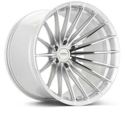 VOSSEN HFX-4 24X10 6X135 +35 OFFSET FORD F150 04-26 SILVER POLISHED