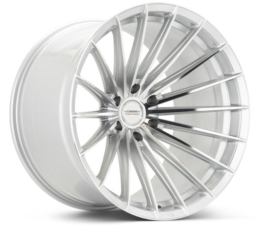 VOSSEN HFX-4 22X12 6X135 -44 OFFSET FORD F150 04-26 SILVER POLISHED