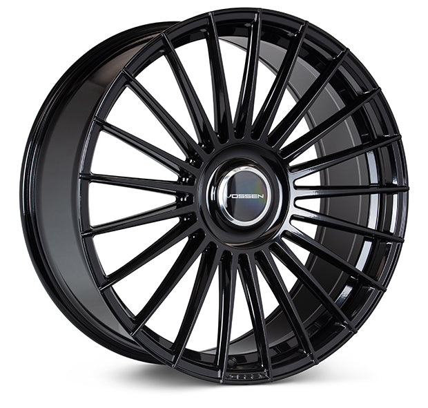 VOSSEN HF-8 24X10 6X135 +25 OFFSET FORD F150 15+ GLOSS BLACK