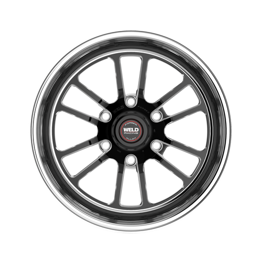 WELD S70HD 20X10 6X135 +36 OFFSET BLACK CENTER FORD F150 04-26