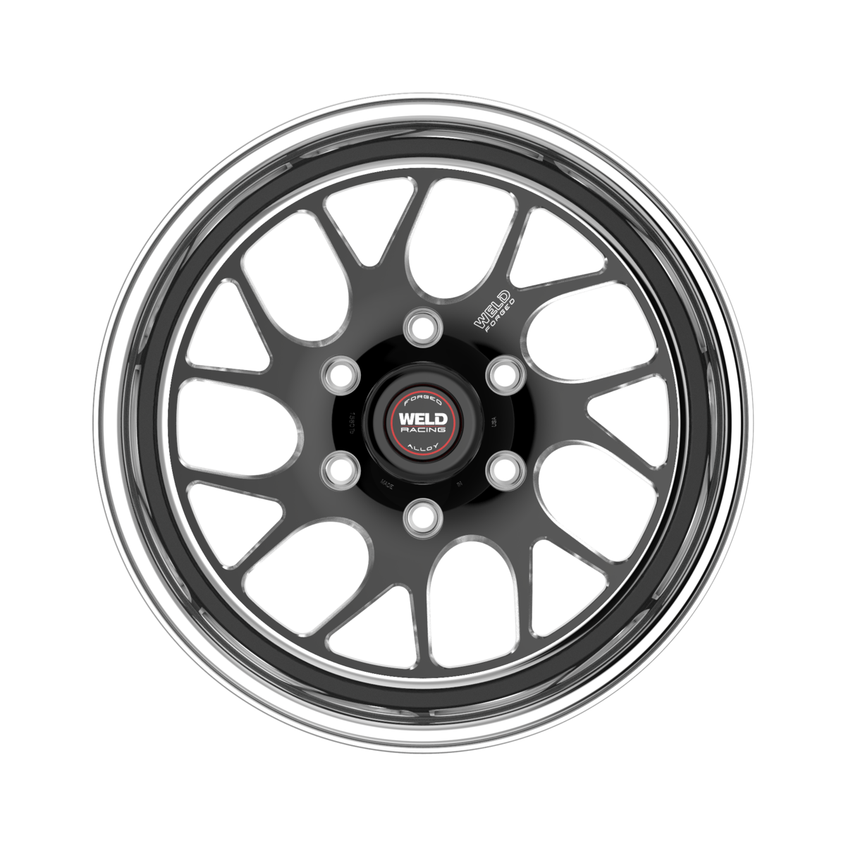 WELD S78HD 20X10 6X135 +36 OFFSET BLACK CENTER FORD F150 04-26