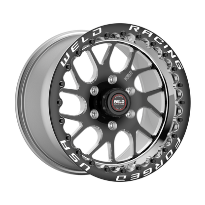 WELD S78 HD BEADLOCK 17X9.5 6X135 +24 OFFSET BLACK CENTER FORD F150 04-26