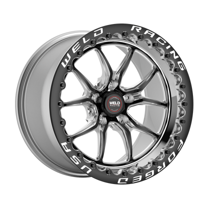 WELD S85 BEADLOCK 17X9.5 6X135 +24 OFFSET BLACK CENTER FORD F150 04-26