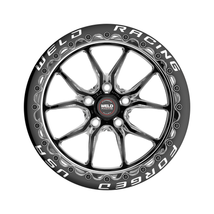 WELD S85 BEADLOCK 17X9.5 6X135 +24 OFFSET BLACK CENTER FORD F150 04-26